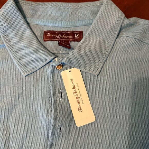 Tommy Bahama 18 Golf Polo Shirt XL Classic Fit Performance Polo - Picture 3 of 8